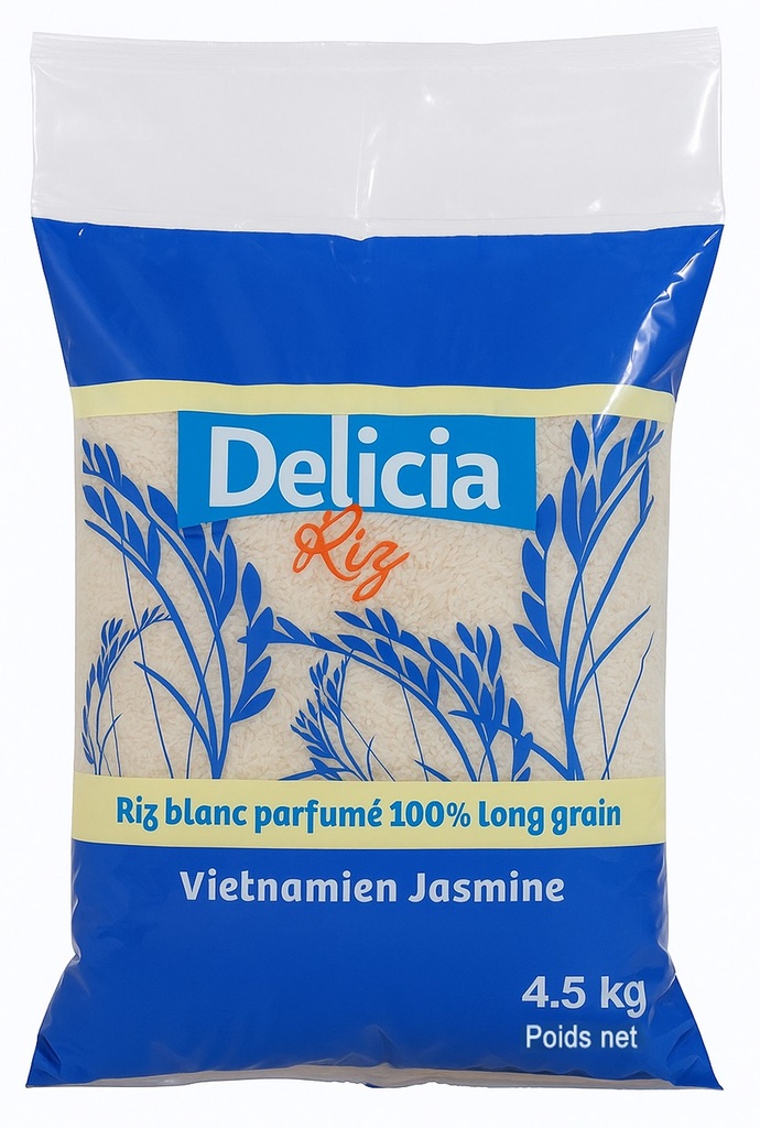 SAC DE RIZ DELICIA DE 4,5 KG DE RIZ
